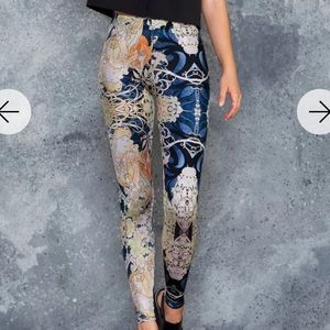 BlackMilk Mucha Black Leggings